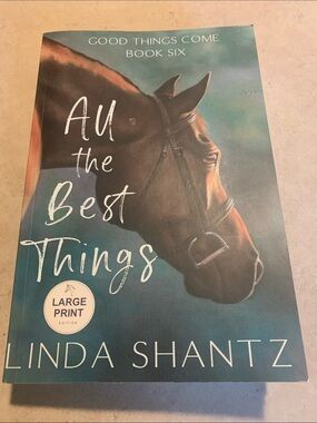 'All the Best Things' Large Print - Teal Cover